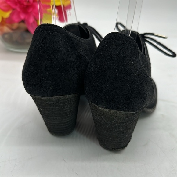 Dr. Scholl's Black lace up heels Memory Foam Cool Fit Size 7 BHE4962D - Picture 4 of 9